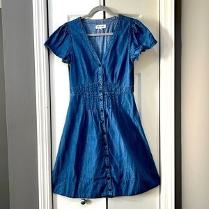 MADEWELL Midi Denim Dress